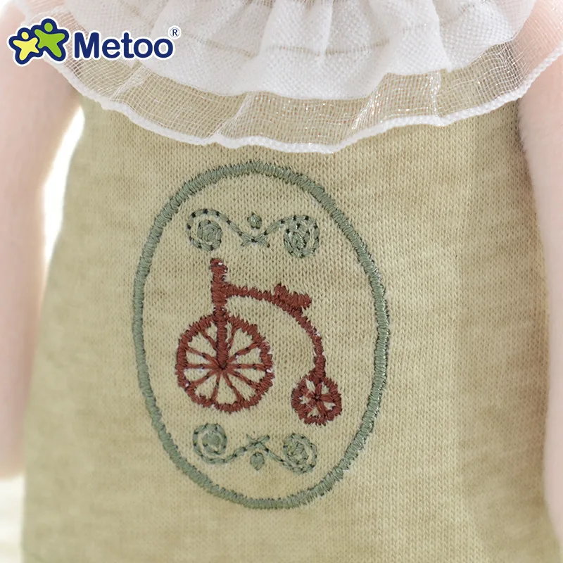 Metoo Винтаж Анжела Шарм кулон маленькие плюшевые игрушки захватывающая машина