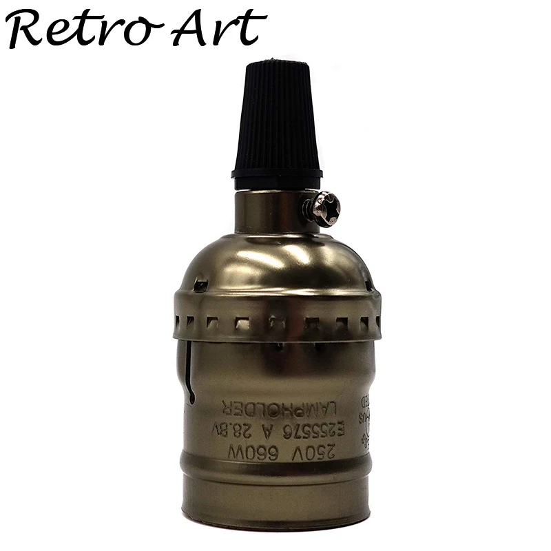 

E27/E26 Retro Vintage Edison Screw lamp socket Pendant Lamp Holder