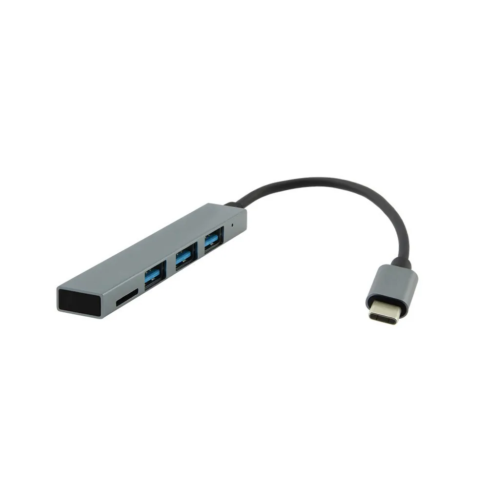 Usb 3 0 концентратор 4 порта TF кардридер для интерфейса типа C Высокоскоростной