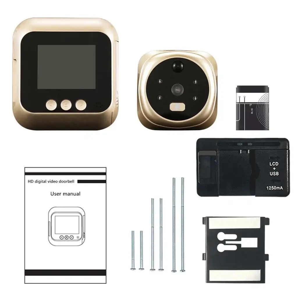 2.8 Inch Lcd Motion Detection 160 Degrees Peephole Viewer IR Night Door Camera Photo/Video Recording Digital Cam |