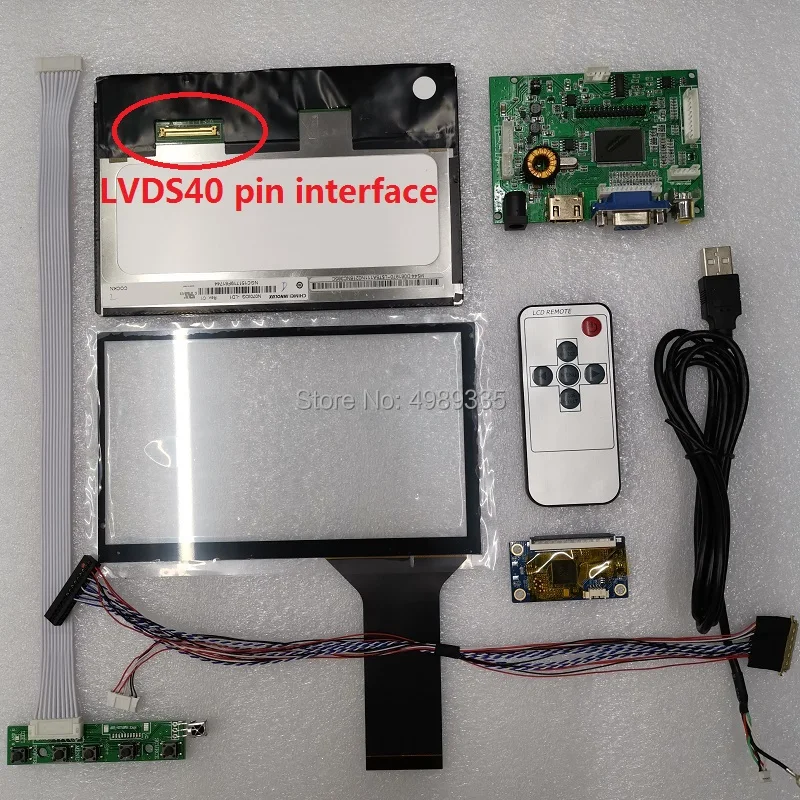 7 дюймовый дисплей модуль Φ * 800Raspberry Pi монитор маленькая панель дисплея HDMI VGA
