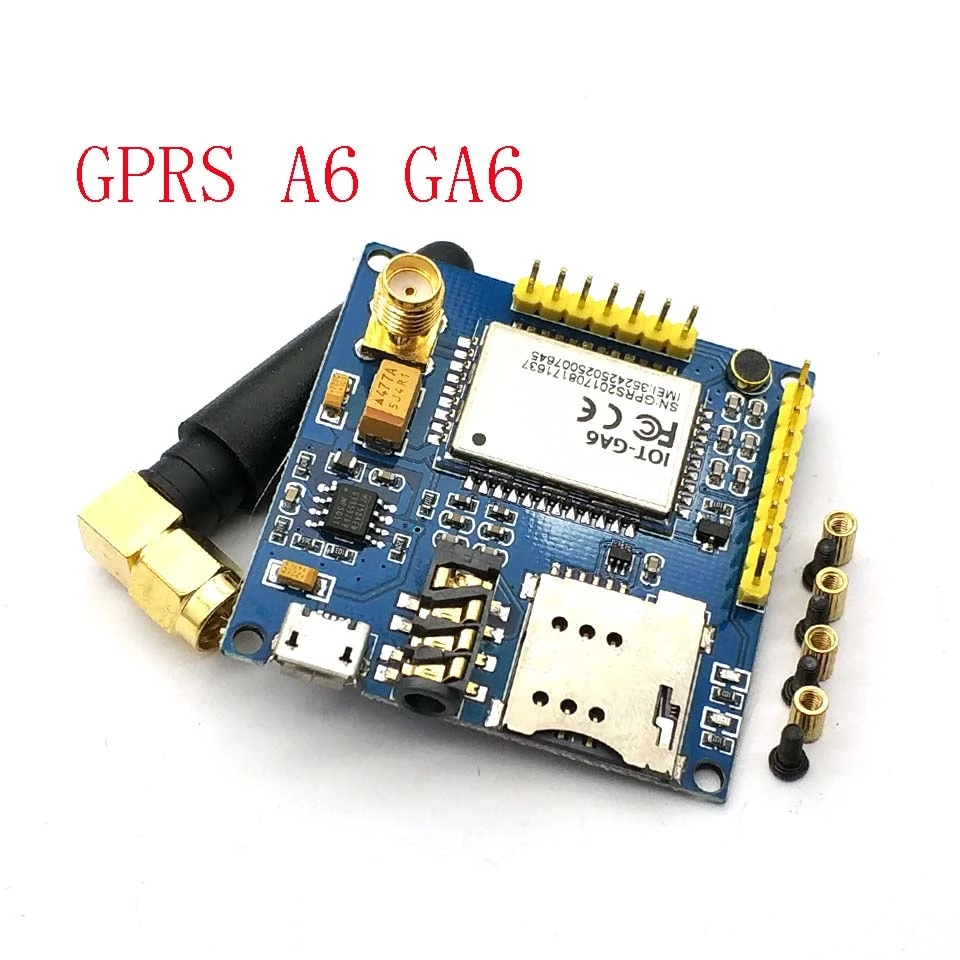 A6 GPRS Pro серийный GSM модуль Core DIY developnt плата замена SIM900 Новый|Запасные части| |