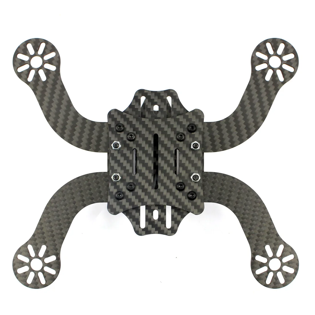 Высокая прочность 3K полное углеродное волокно 194 мм с 3 рамкой для дрона DIY Mini FPV Racer