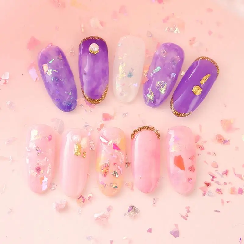 Nail Sticker Shell Paper Decal Japan And South Korea Jewelry Manicure Art Design Decoration Tools | Красота и здоровье