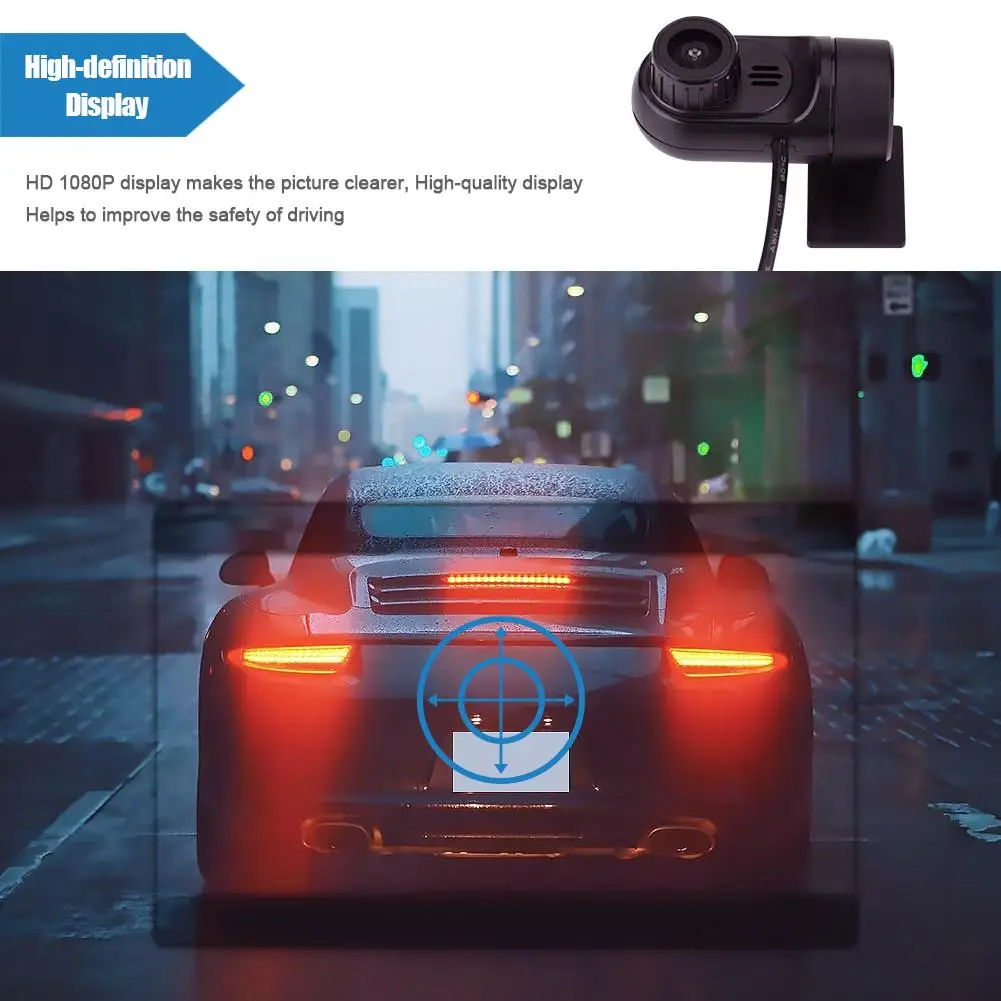 Мини Full HD 1080P Автомобильный видеорегистратор регистратор с USB для Android