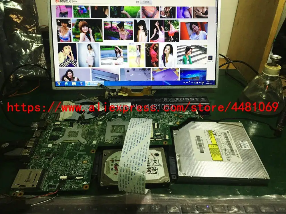 595133-001 для HP Pavilion DV6-3000 DV6Z-3000 ноутбук DA0LX8MB6D1 31LX8MB0020 материнская плата ноутбука HD5470M
