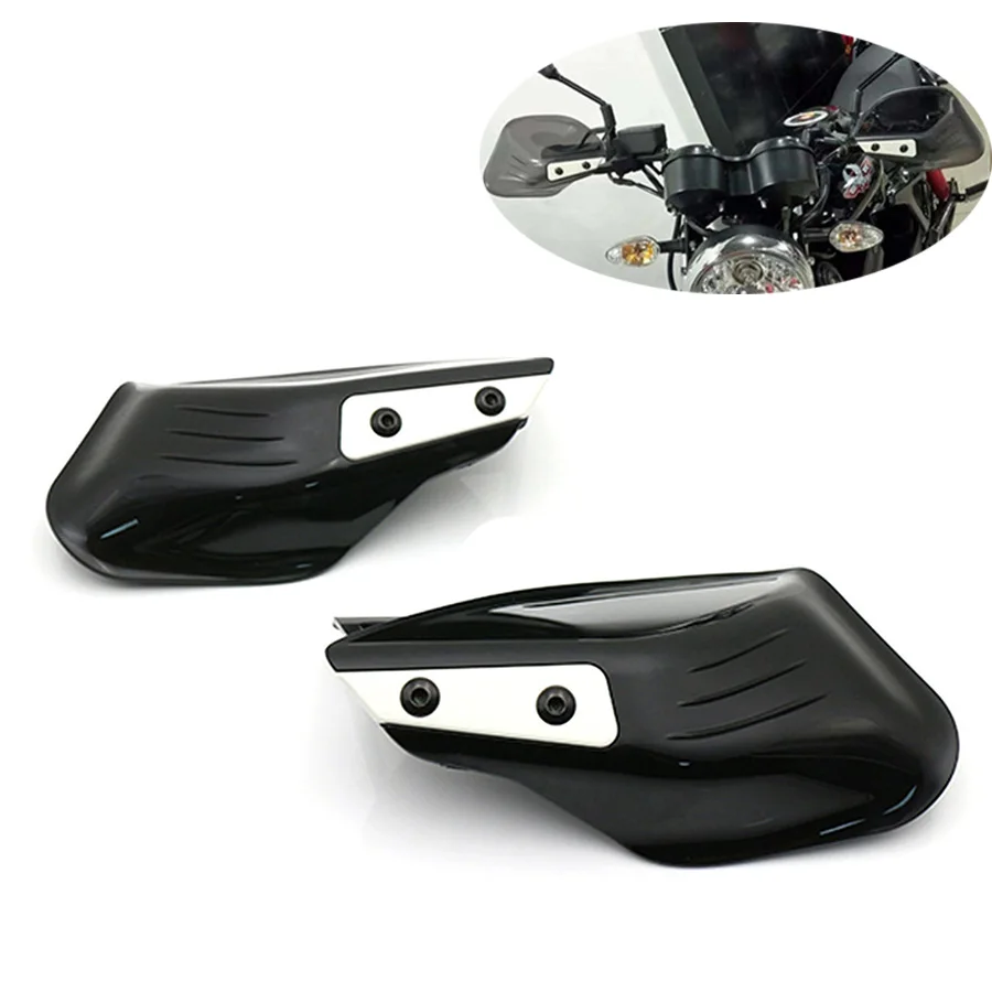 

Handle bar Brush Bar Handguard Protector Protection Plastic 22mm Black Racing Pit Bike Street Bike Motorcycle