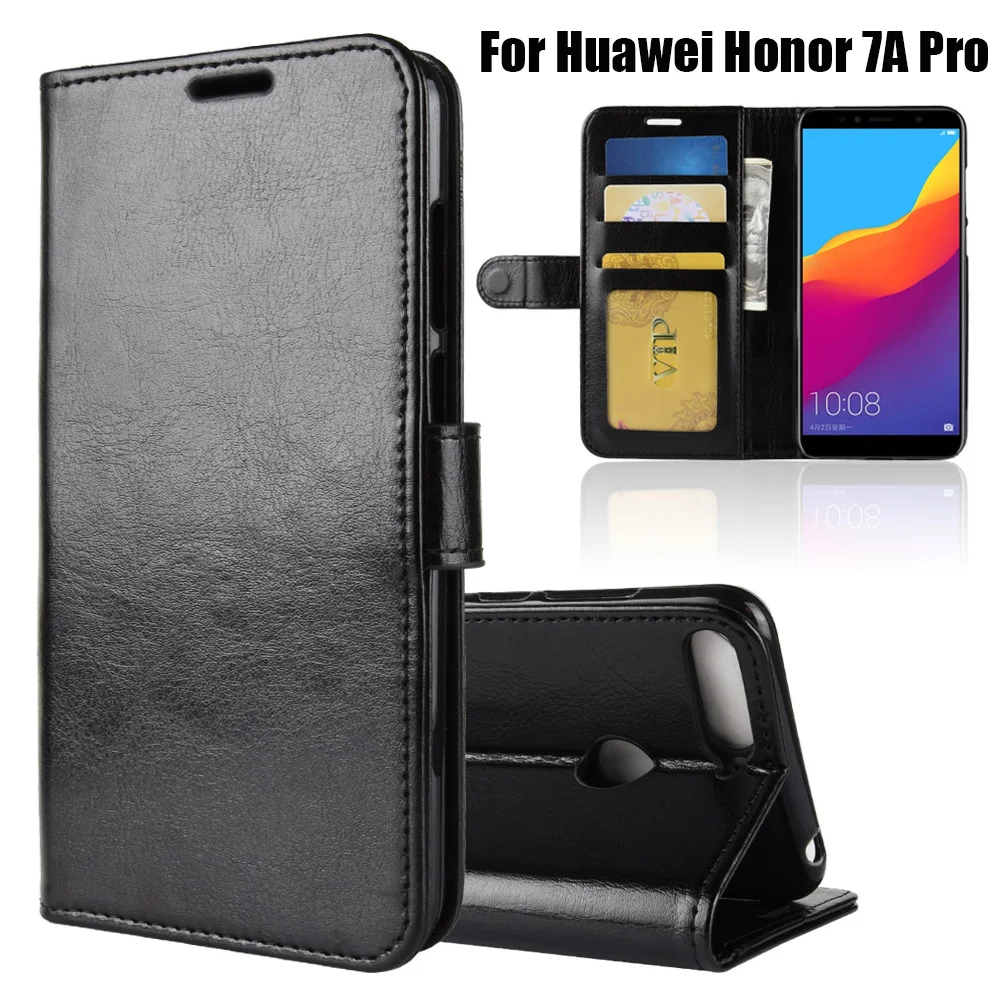 JONSNOW кошелек кожаный чехол для huawei Honor 7A DUA L22 5 45 &quotРоссия Версия телефона Pro AUM L29