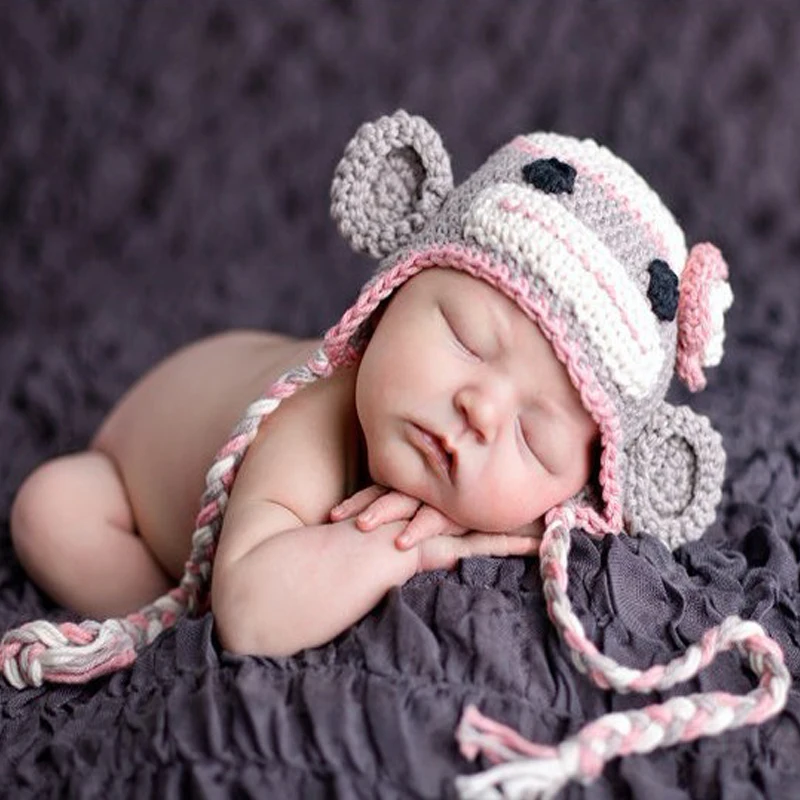 Вязаная крючком детская шапка флип для мальчиков 0-4 лет | Детская одежда и обувь