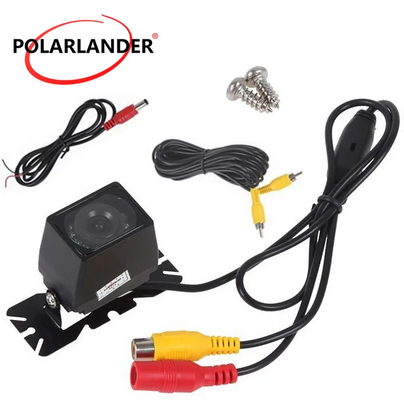 

E327 9 светодиодный цветной CMOS автомобильная камера заднего вида Водонепроницаемая камера заднего вида Ночное Видение Угол обзора 120-170 граду...