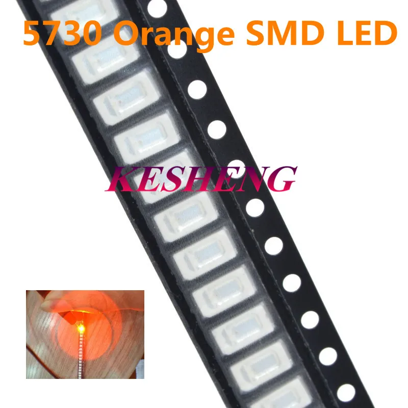 Оранжевый/янтарный 5630 5730 Smd лампы для светодиодных световых струн ультра яркий