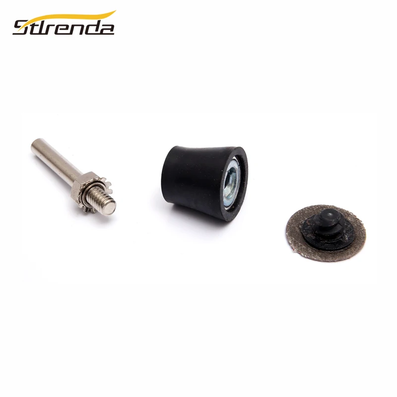 STLRENDA Roloc шлифовальный диск 1 дюйм 25 мм шлифовальная бумага 36/60/80/120/220 Grit крюк вид 1/4