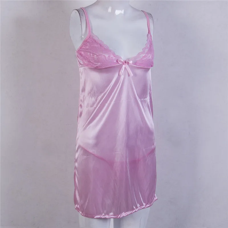 Женское сексуальное домашнее Белье для сна кружевные стринги Babydoll женщин