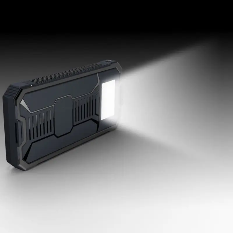AKASO 300000mAh портативное солнечное зарядное устройство двойное внешнее usb для