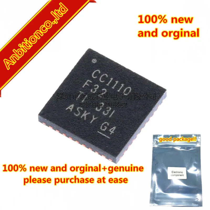 5 шт. 100% Новые оригинальные наушники CC1110F32RHHR VQFN36 CC1110F32 с низким энергопотреблением