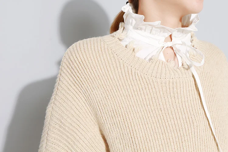 

SWYIVY Woman White Shirt Fashion Bow 2019 Spring Female Long Sleeve Top Blouse Casual Shirt Women 2019 Spring And Autumn New