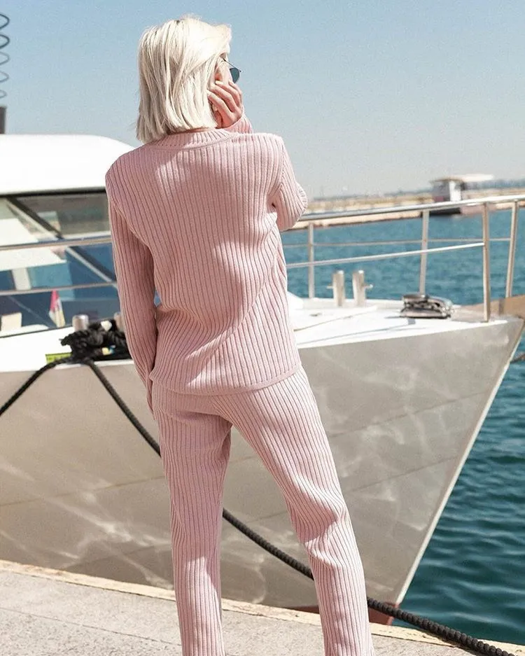 Зимний женский свитер с О-образным вырезом облегающий пуловеры модные