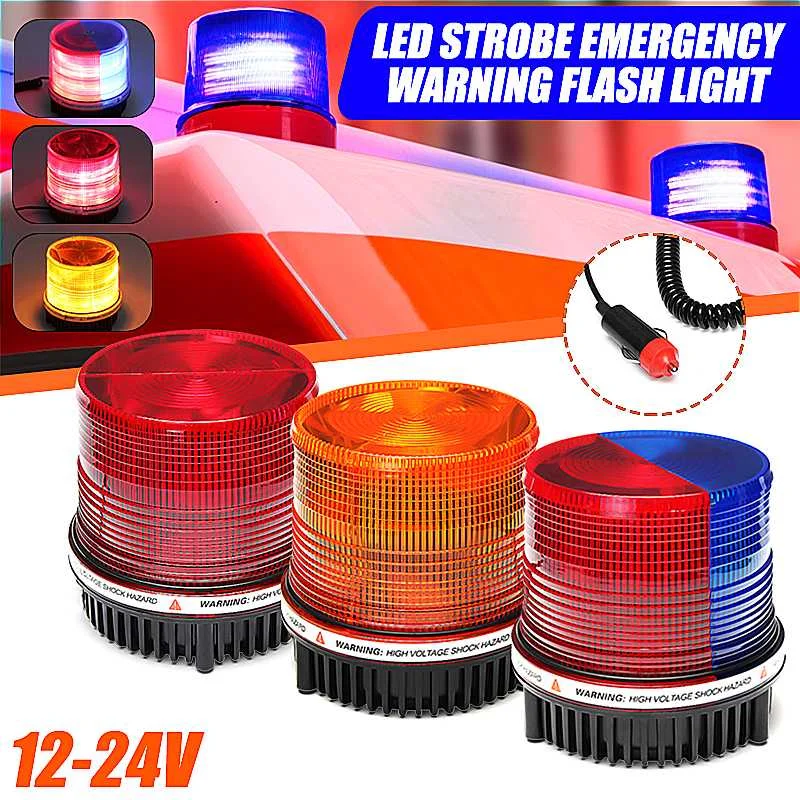 1 шт. светодиодный Автомобильный аварийный сигнальный фонарь мигающий