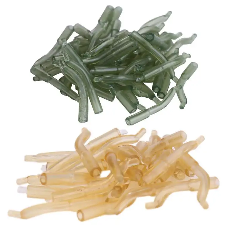 30 шт. Карп рукав для рыболовного крючка волос Rig Aligner рукава Мягкие носки с