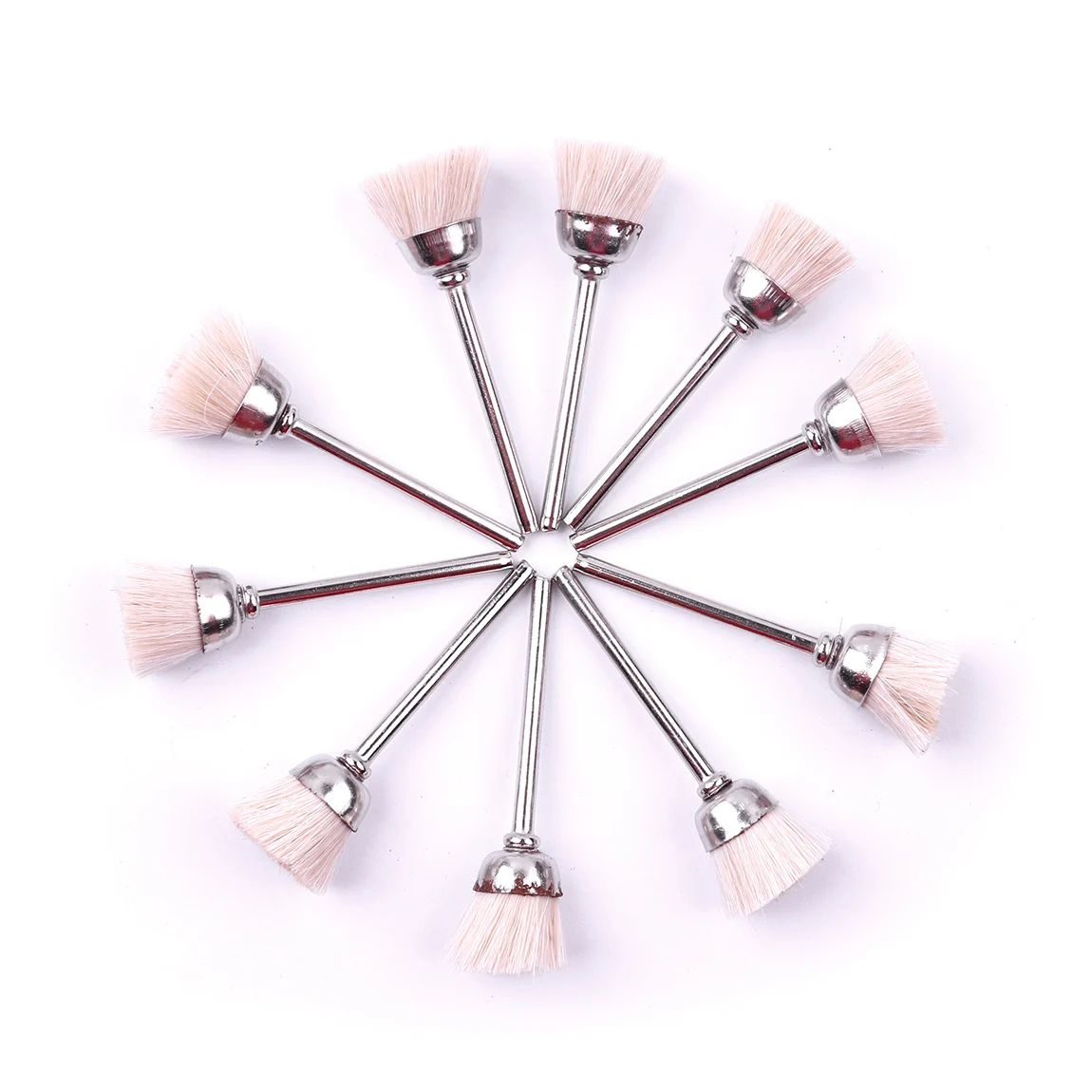 Brand New 1pcs Stainless Steel Wool Polishing Buffing Brush Shank Diameter 3mm T/bowl/pen Types for Rotary Tools Hot Sale | Автомобили и