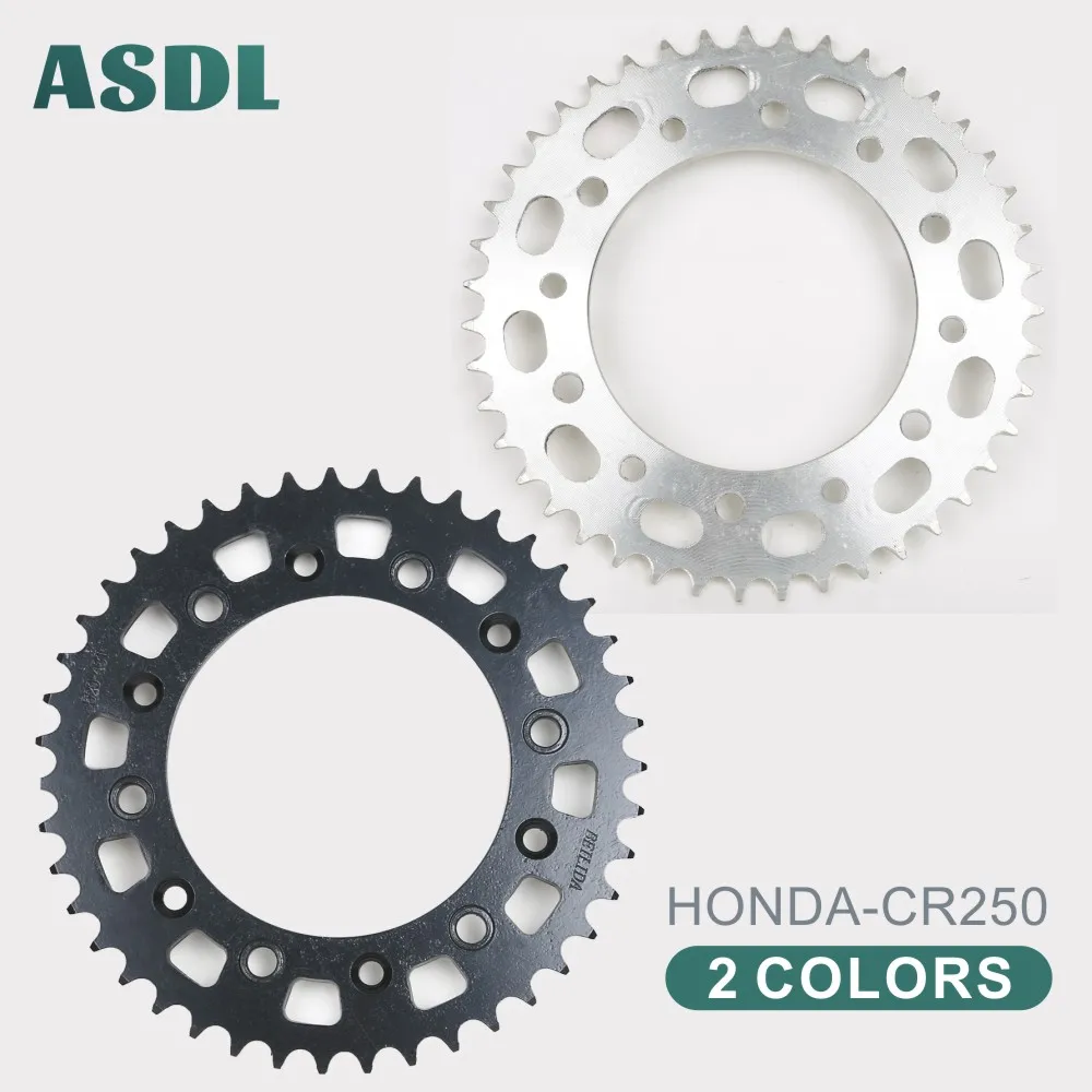 520 14T 43T Motorcycle Drive Chain and Front Rear Sprocket Kit For HONDA CR250 CR 250 1992 1993 1994 1995 2008 14 43 tooth|Наборы