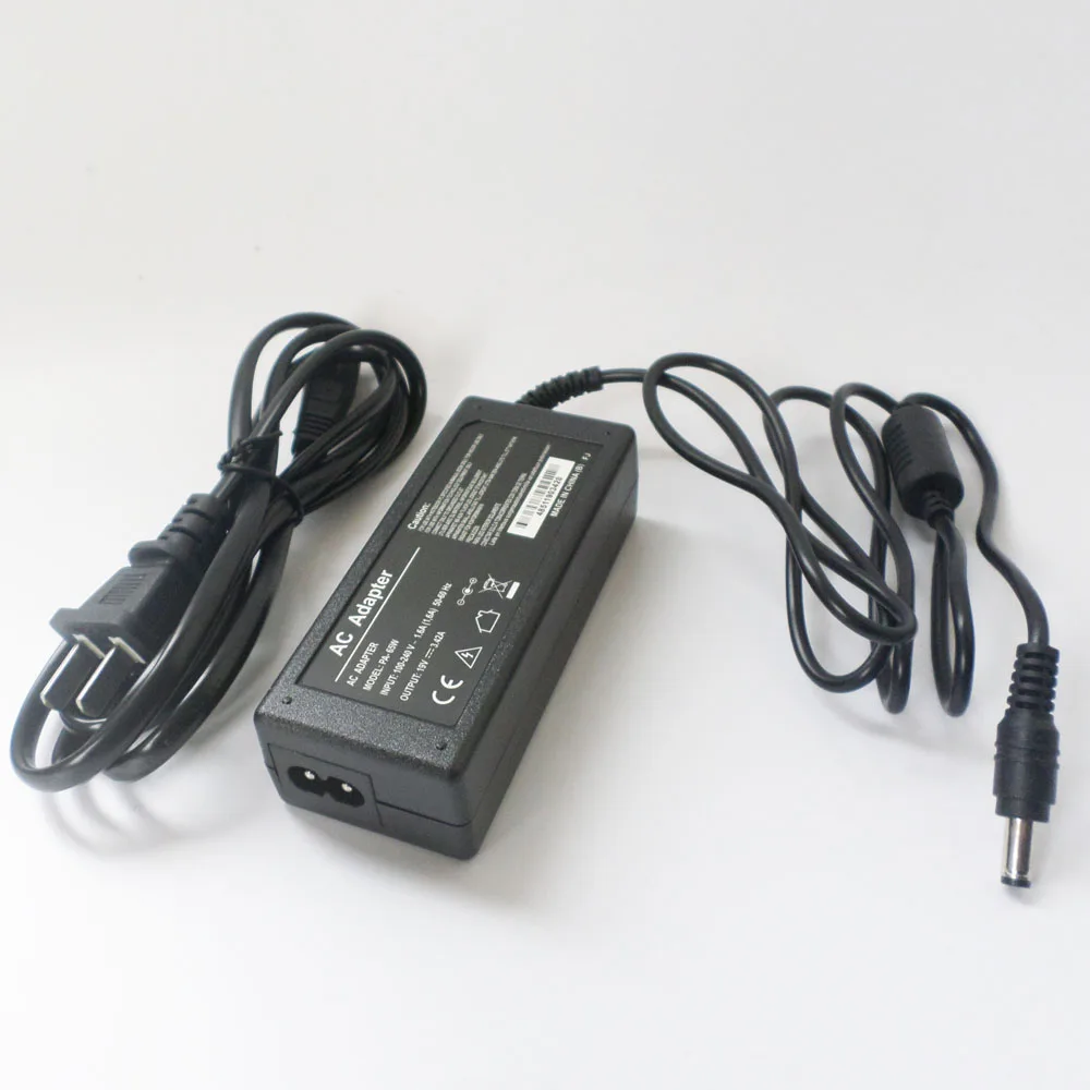 AC Adapter Battery Charger For Toshiba Satellite C655D L655D C600 C655 R700 L600 L730 L600D L750D P2000 F25L30 L35 L45 19V 65W