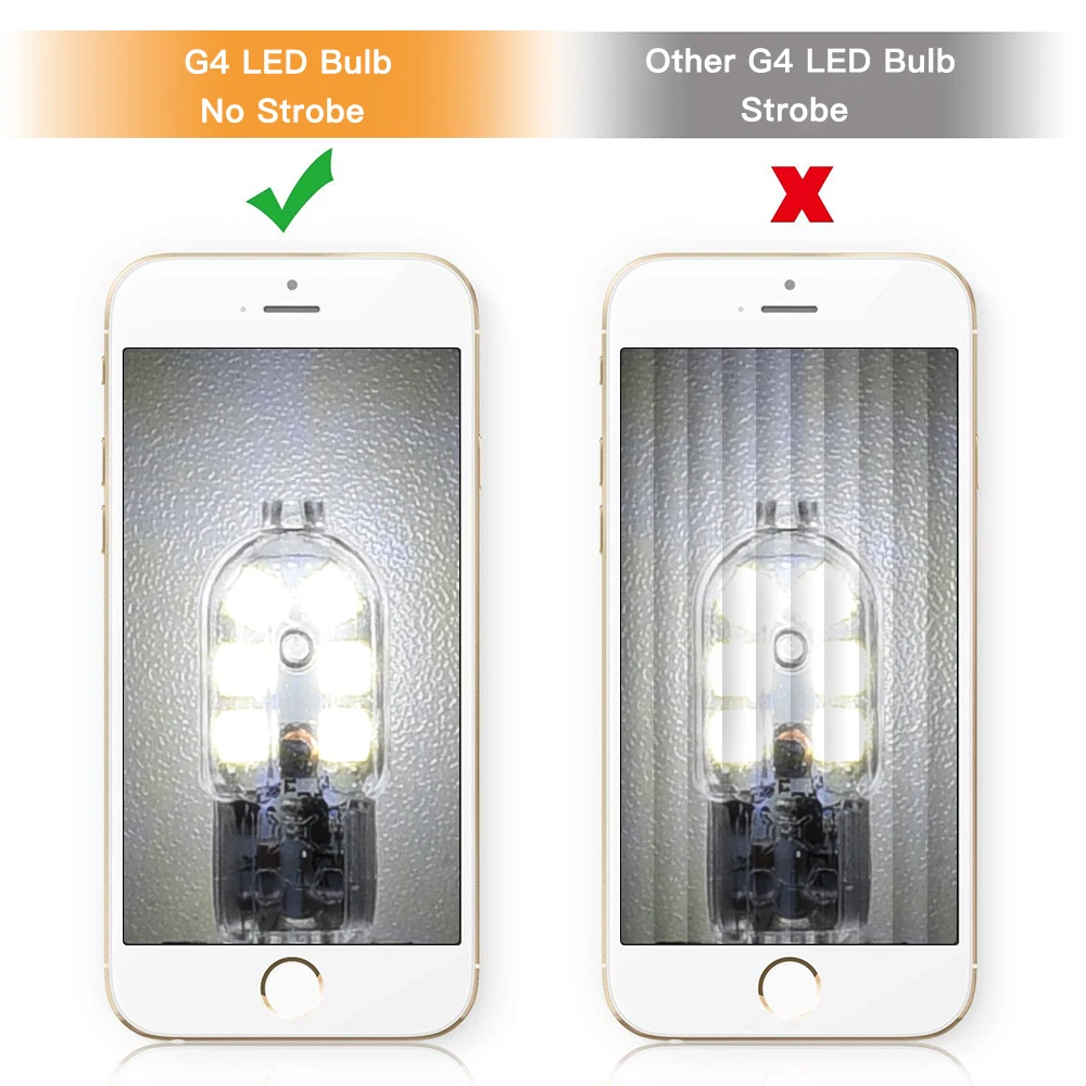 10X G4 светодиодные лампочки 2 W 12 V холодный белый сад дома SMD AC осветительные лампы