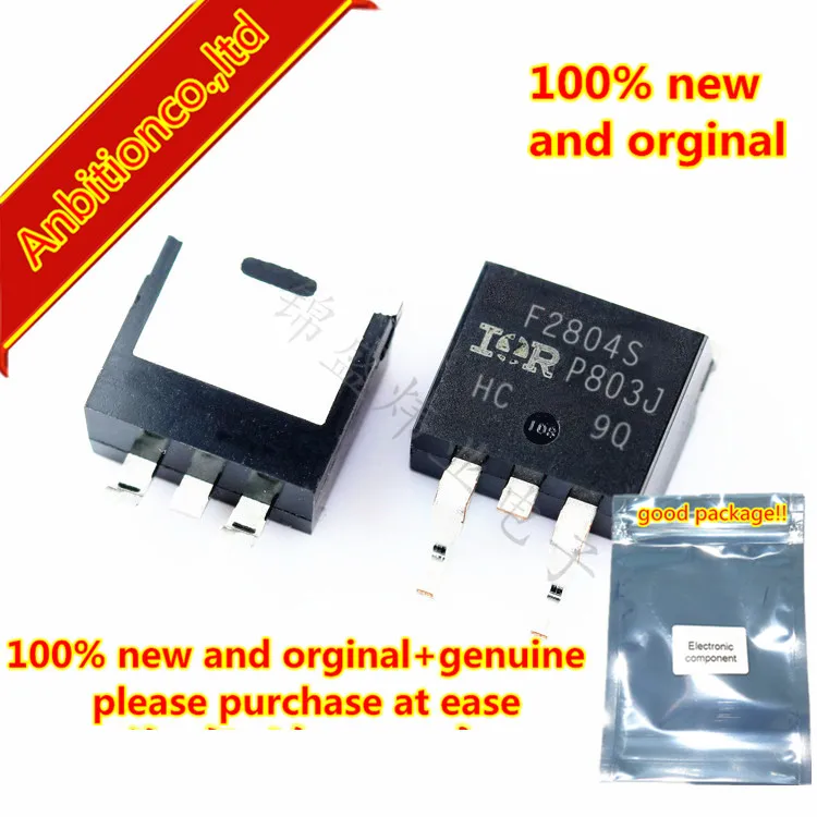 

5 шт. 100% новый и оригинальный IRF2804STRLPBF IRF2804S F2804S TO-263 в наличии