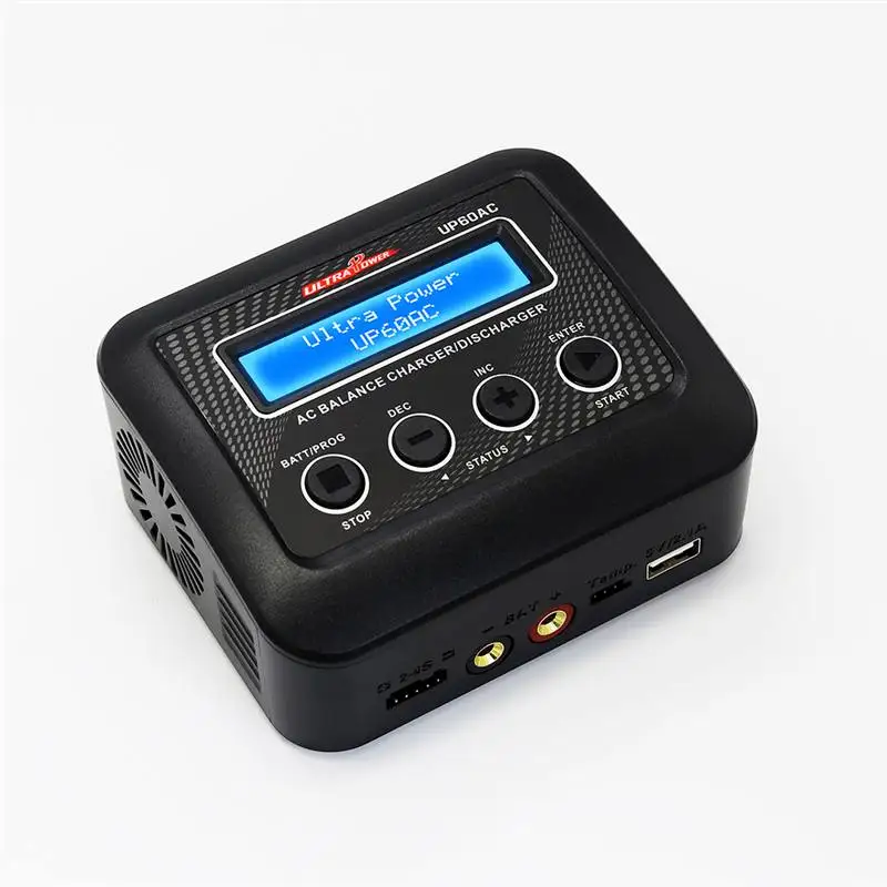 UP60AC 60 W 6A 2-4 S AC баланс батареи Lipo зарядное устройство для LiPO/LiHV/LiFe/LiIon/NiMH RC FPV