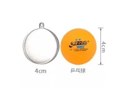20pcs 4cm Transparent Round Ball Christmas Tree Hanging Balls Ornament DIY Plastic Open Clear New Year Home Xmas Gift Decor | Дом и сад