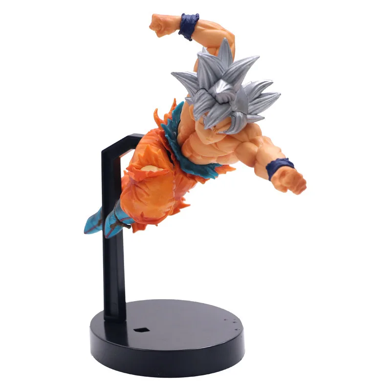 DIANXIA H18CM аниме Dragon Ball Z Супер сайян Сон Гоку белый Бог фигурка игрушки для детей ПВХ