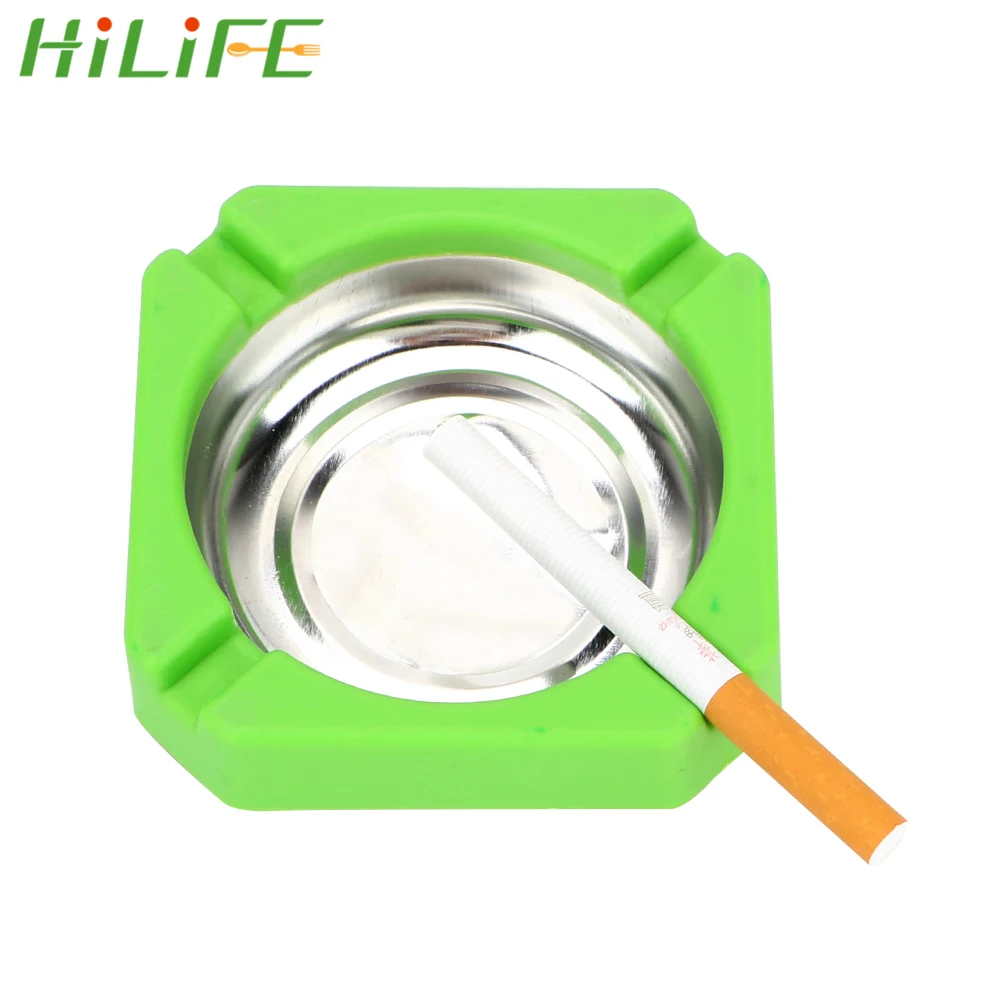 Аксессуары для сигарет HILIFE пепельница поднос креативная пластиковая Квадратная