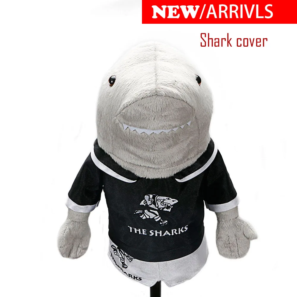 

golf clubs driver headcover Shark pets unisex 2019new