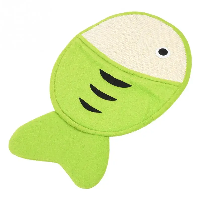 Новый стиль кошка игрушка коврик для питомца мультфильм скретч доска котенок