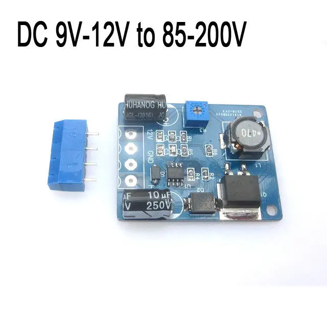 

DYKB Русалка "Magic Eye" для трубка Мощность модуль 3845B DC Boost высокого Напряжение DC 9V-12V постоянного тока до 85-170V 180V QS30 в-18-14-12