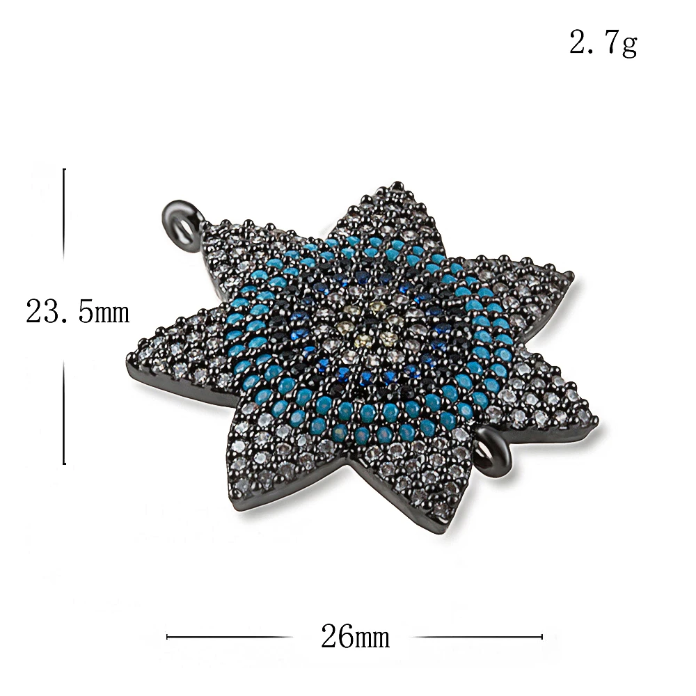 1 0 * 0.9in высокое качество звезды Diy ювелирные изделия браслет ожерелье аксессуары
