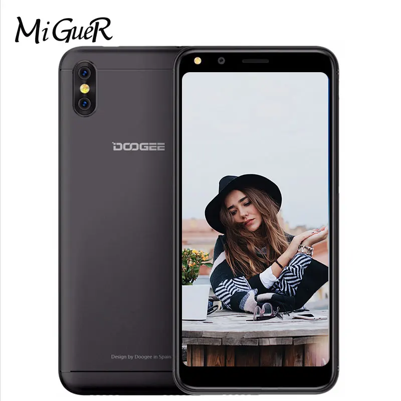 DOOGEE X53 Android 7 0 MTK6580M четырехъядерный 5 3 &quotдюймовый 18:9 экран 1 Гб ОЗУ 16 ПЗУ 2200 МП