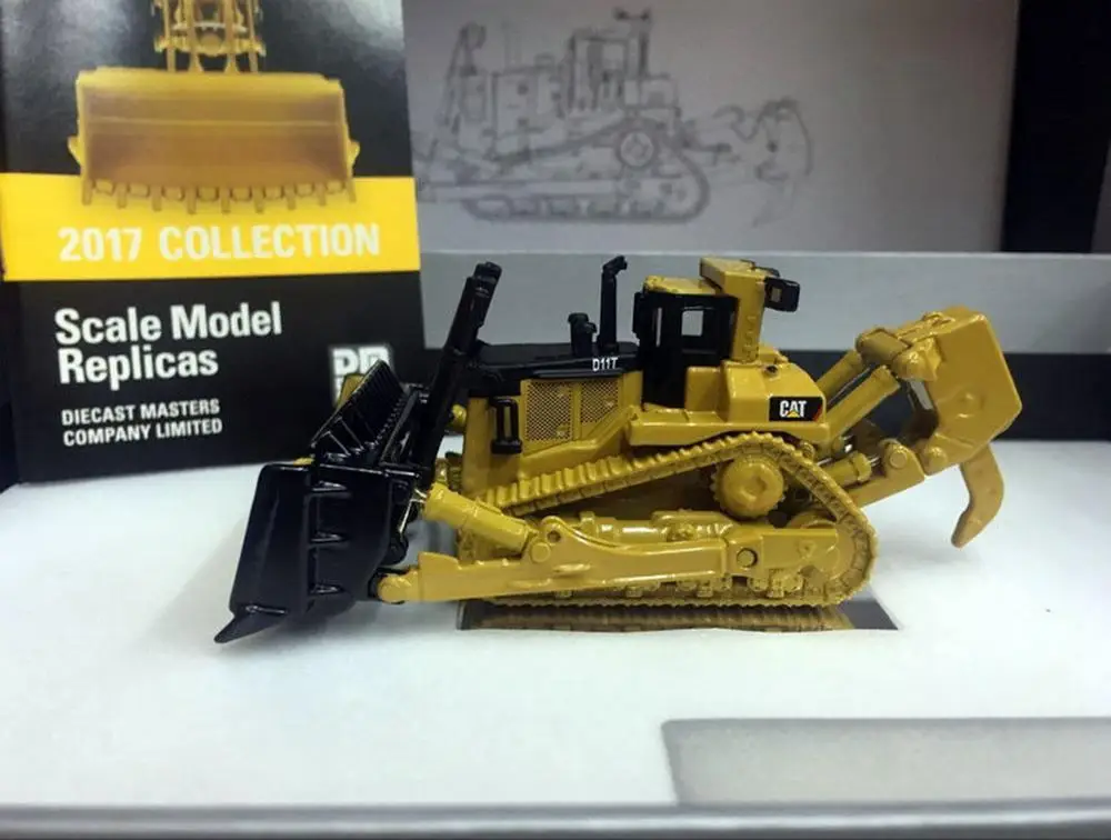 Бренд Diecast Masters 1/125 весы Caterpillar Cat D11T гусеничный экскаватор Elite отлитый под
