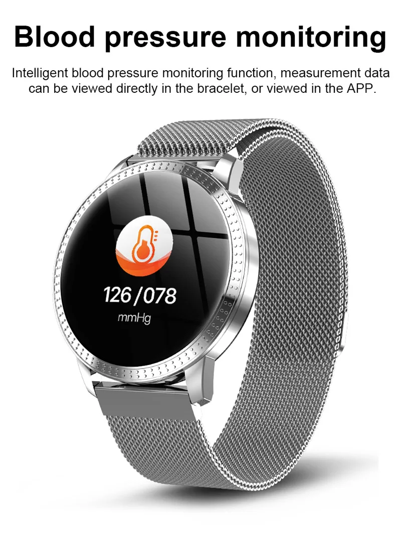 CF18 смарт-браслет женское кровяное давление умные часы фитнес-браслет SmartBand