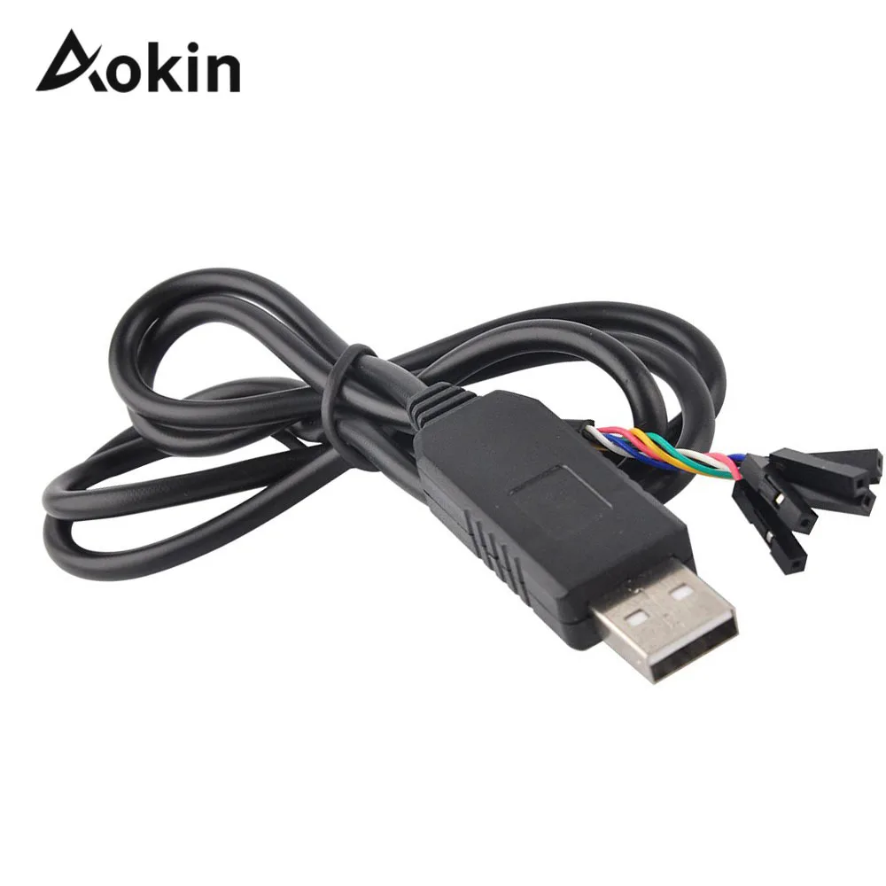 FT232 кисть линии USB к TTL серийный кабель Электрический адаптер FTDI чипсет компьютер
