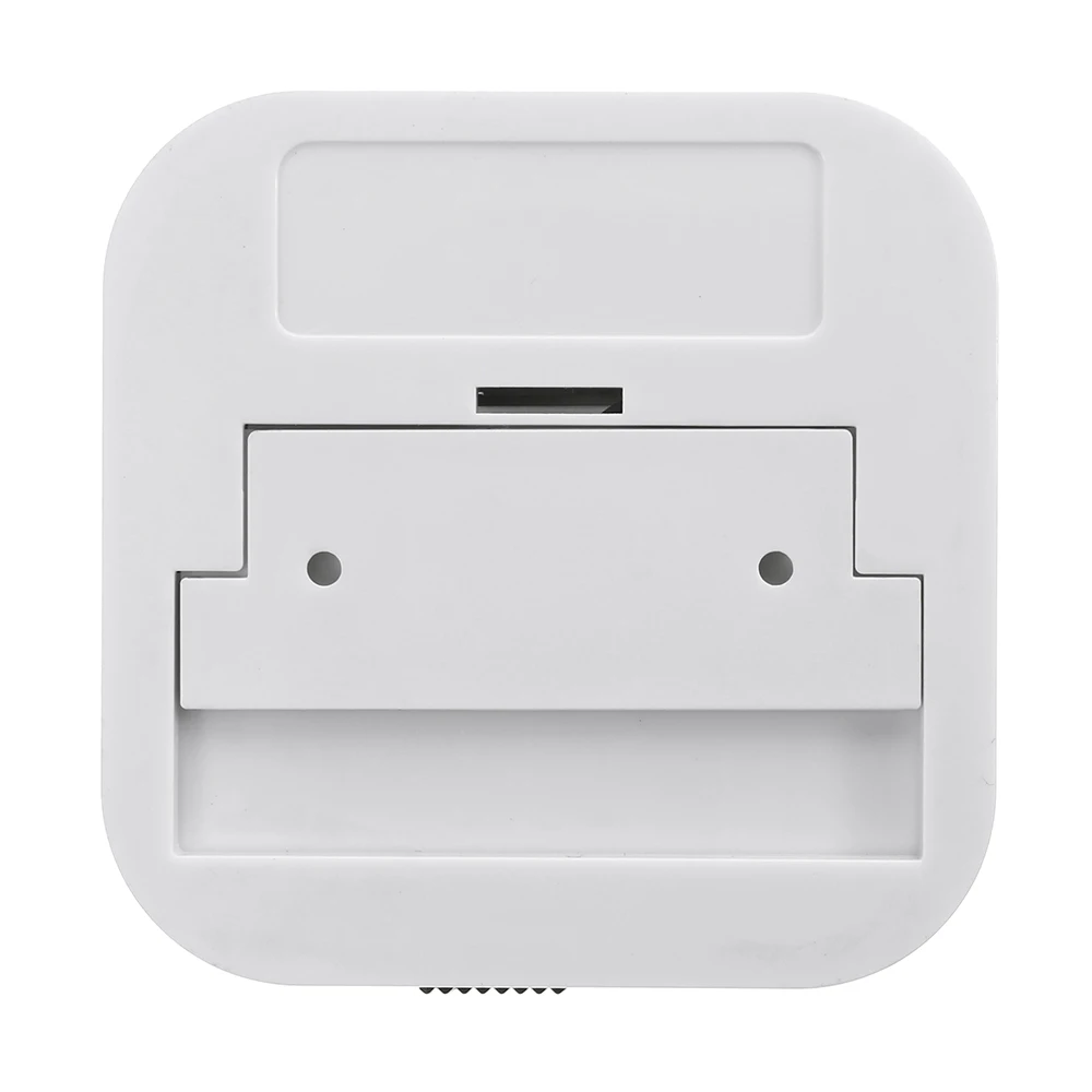 CLAITE 1W USB Перезаряжаемый 8 LED PIR датчик движения ночник теплый белый/белый шкаф