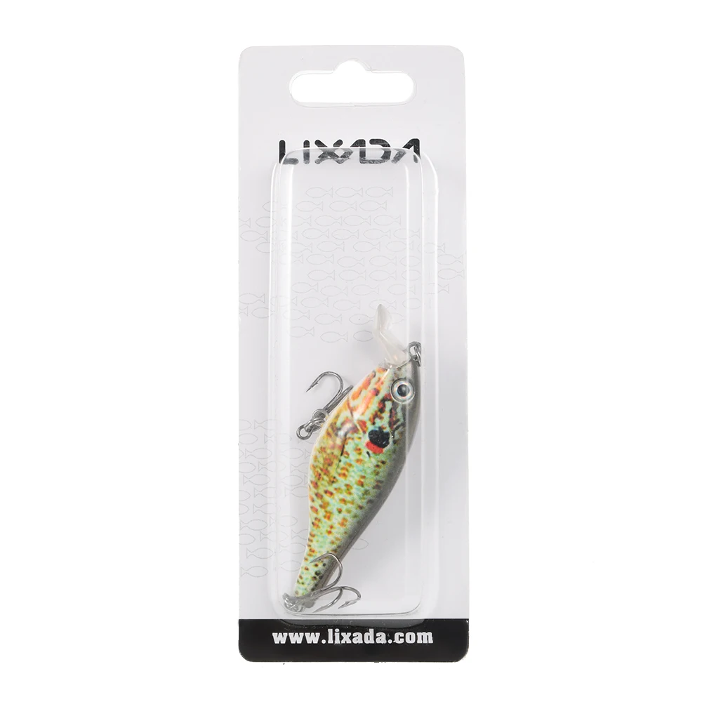 Lixada 8 3 см/11g искусственная приманка жесткая для рыбалки с тройные Крючки