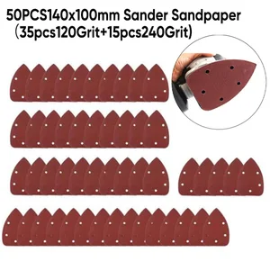 50 шт.компл. наждачная бумага 120240Grits мышь детализация роторные шлифовальные диски шлифовальный коврик аксессуары