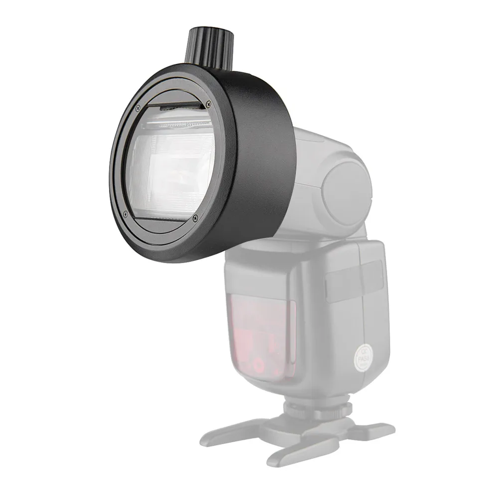 Godox S R1 Вспышка Speedlite круглая форма адаптер кольцо Крепление для V860II V850II TT685 TT600 Canon