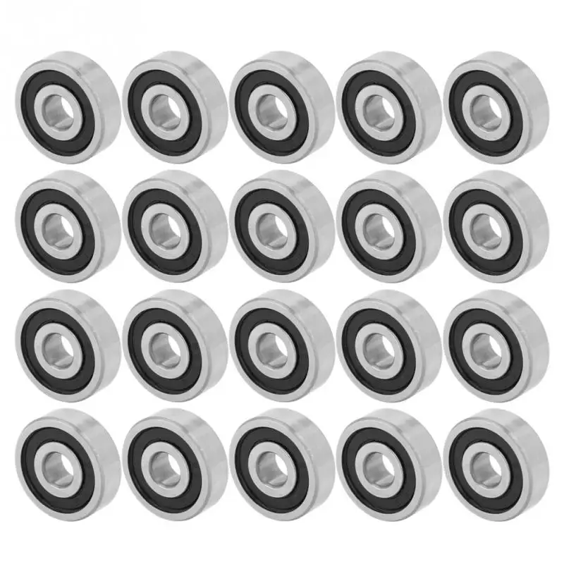 

20 шт. 625RS резиновые герметичные Глубокие шаровые подшипники 16 мм * 5 мм * 5 мм отлично подходят для малого хобби 5 мм вала/стержня проектов инстр...