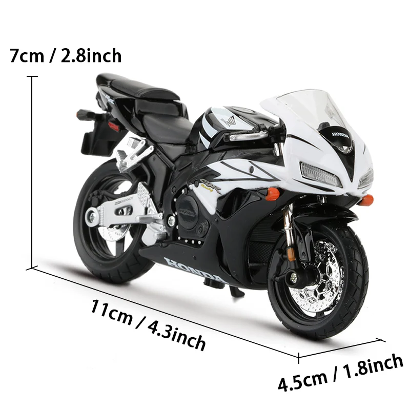 Модель двигателя Maisto 1:18 из сплава игрушечный спортивный автомобиль CBR 1000RR