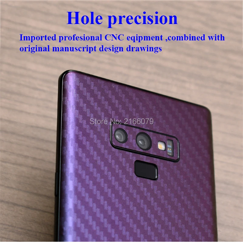 3D градиентная задняя панель из углеродного волокна для Samsung Galaxy Note 9 8 Note9 Note8