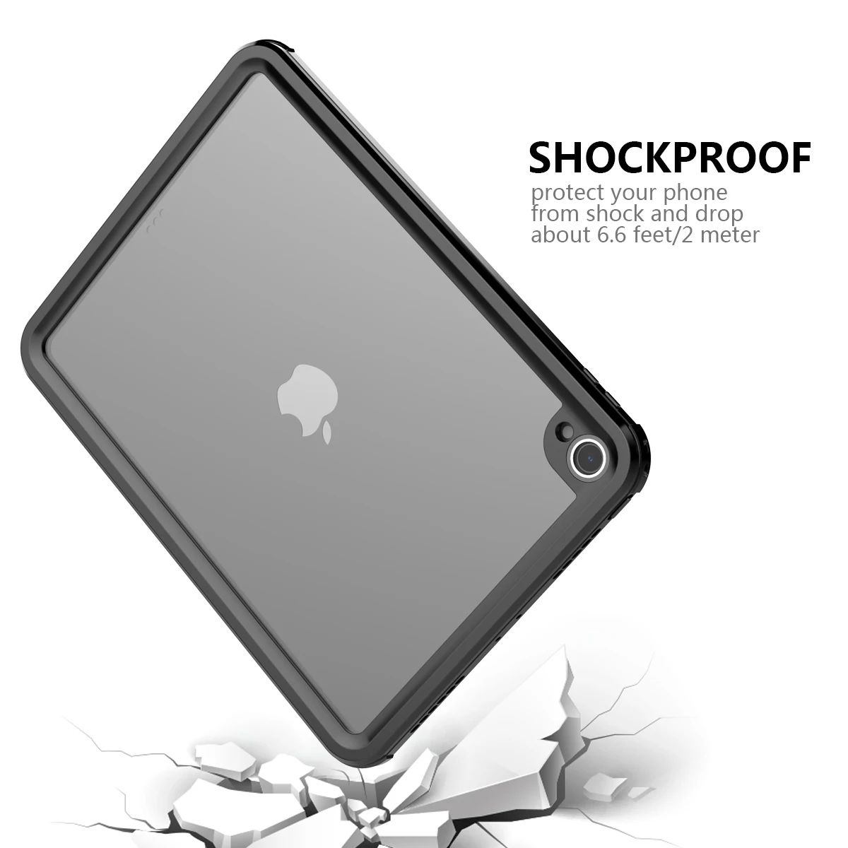 Для iPad Pro 11 водонепроницаемый чехол с защитой от пыли и подводной съемки Противоударная 360 прозрачная защитная пленка для iPad Pro 11 дюймов
