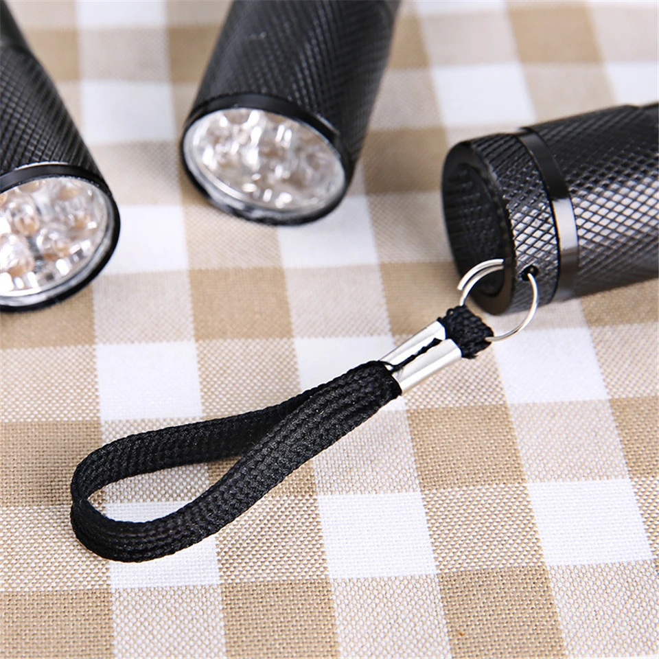 Мини 9LED УФ фонарик Ультрафиолетовый Многофункциональный светодиодный маркер с