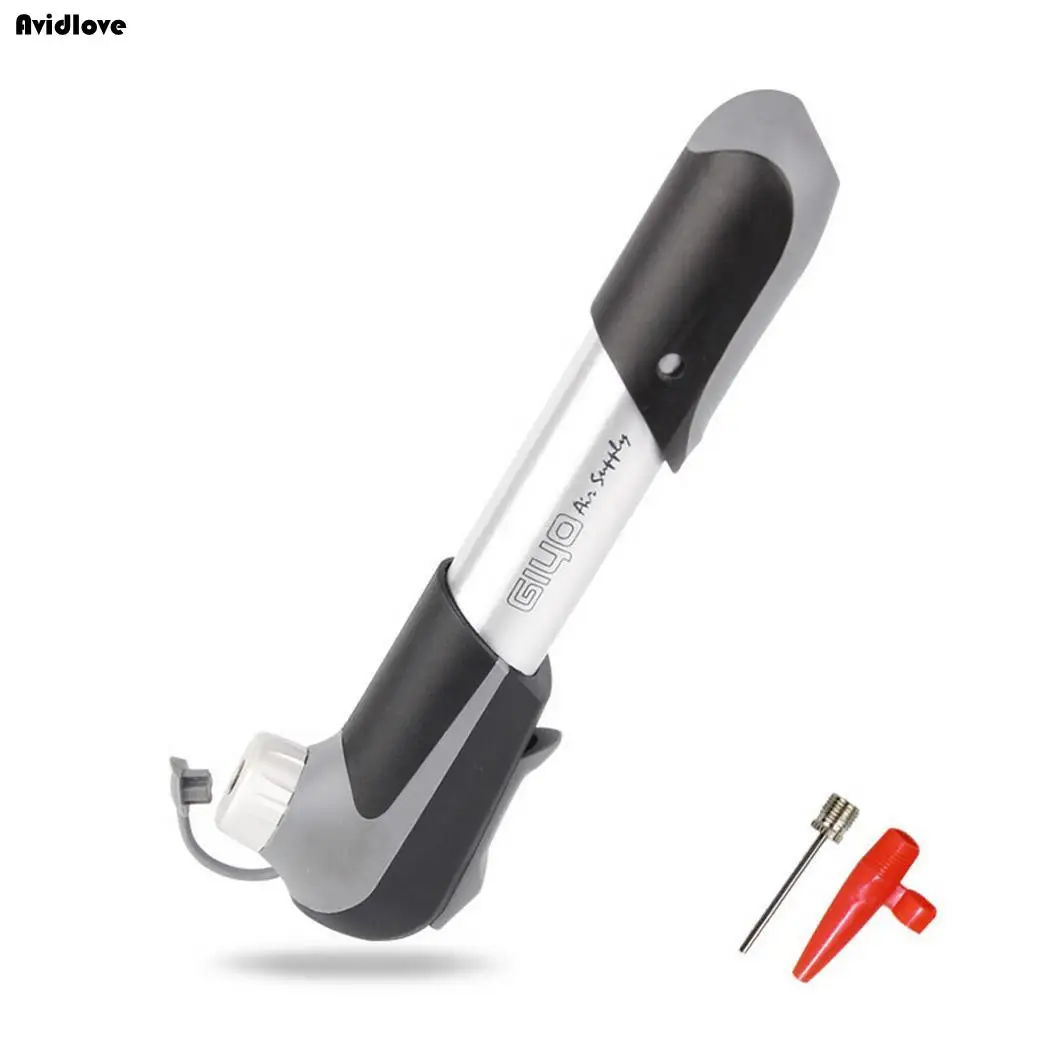 Bike Pump Bicycle Hand Air Ball 120psi Tire Cycling Outdoor etc Inflator 150g 20cm Bicycles | Спорт и развлечения